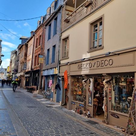 Ferienwohnung La Vague - Breath Of Freshness In Center Of Honfleur - Free Parking 550M Exterior foto