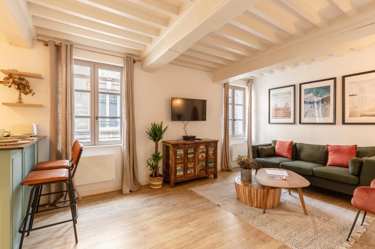 Ferienwohnung La Vague - Breath Of Freshness In Center Of Honfleur - Free Parking 550M Exterior foto