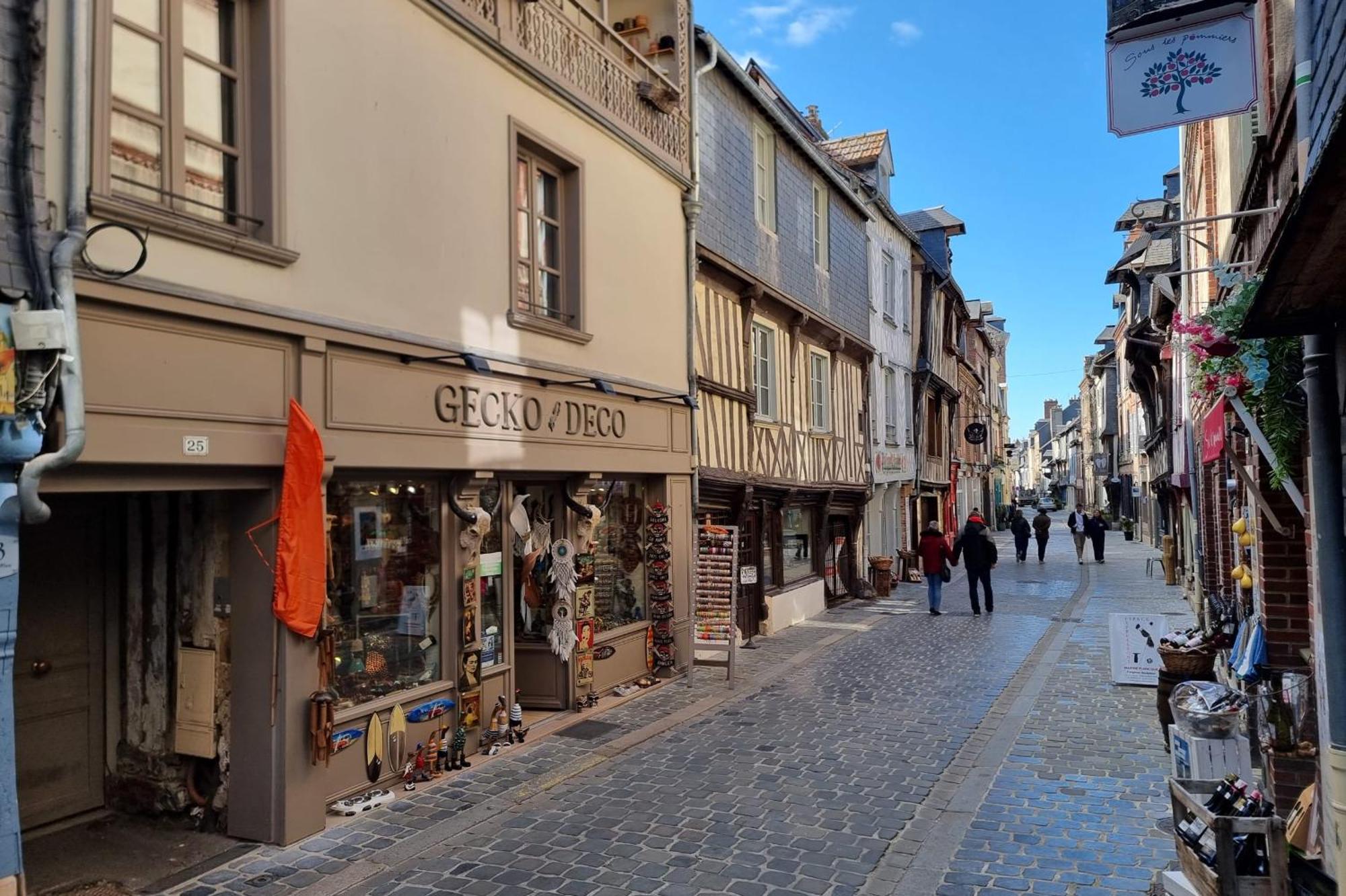 Ferienwohnung La Vague - Breath Of Freshness In Center Of Honfleur - Free Parking 550M Exterior foto